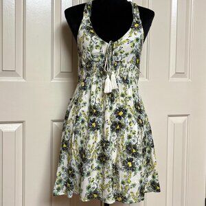 Free People Boho Floral Mini Dress XS